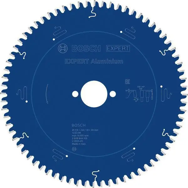 Kreissägeblatt EXPERT for Alu.AD 210mm Z.72 HLTCG Bohr.30mm Schnitt-B.2,8mm Bestseller