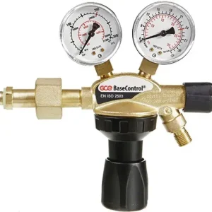 Neue Kollektion Flaschendruckminderer BaseControl Argon/CO₂ 200bar m.Ventil 24l/min GCE
