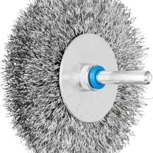 Rundbürste RBU 8015/6 INOX 0,30 D.80mm 6mm Drahtstärke 0,3mm VA 15mm 12000min-¹ Knallerangebot