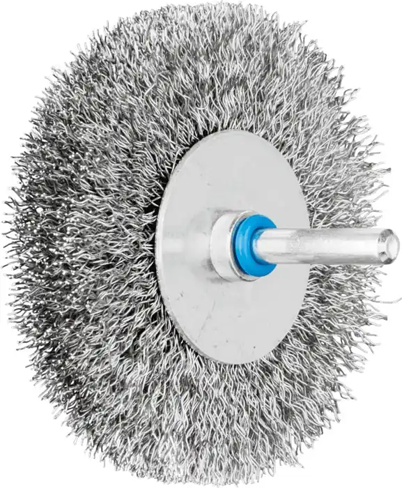 Rundbürste RBU 8015/6 INOX 0,30 D.80mm 6mm Drahtstärke 0,3mm VA 15mm 12000min-¹ Knallerangebot