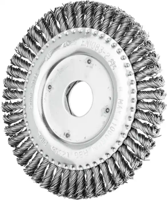 Preisknaller Rundbürste RBG 12506/22,2 PIPE ST 0,50 D.125mm Drahtstärke 0,5mm STA 6mm