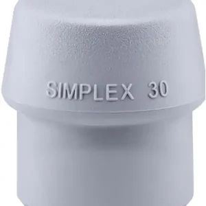 Nur Für Kurze Zeit Schonhammerkopf SIMPLEX Kopf-Ø 30mm TPE-mid grau mittelh.HALDER