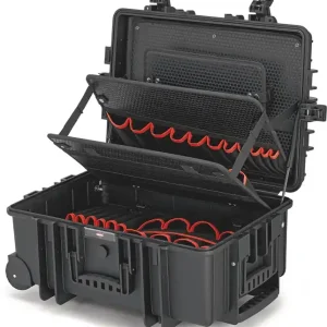 Begrenztes Angebot Werkzeugkoffer Robust 45 leer Leerkoffer staub-,wasserdicht,rollb.KNIPEX