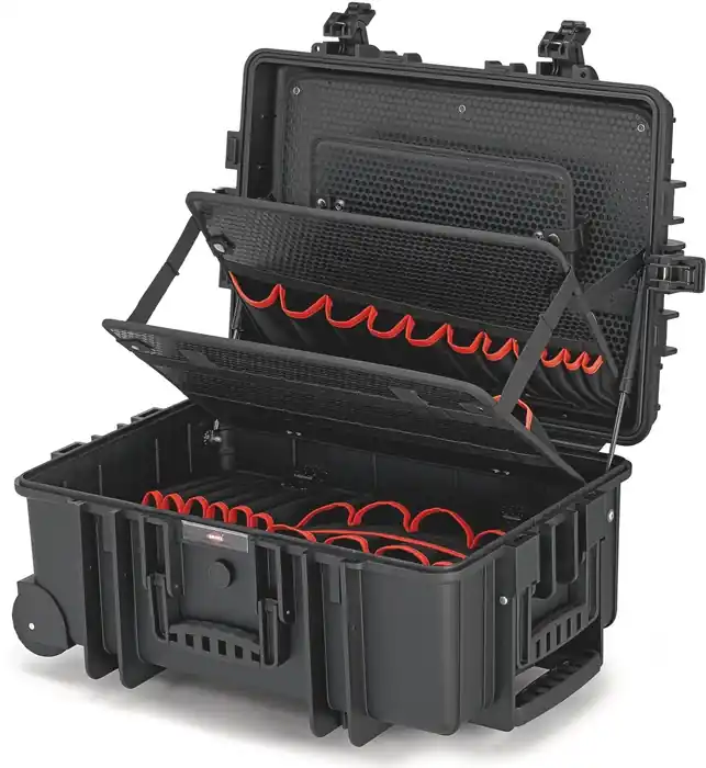 Begrenztes Angebot Werkzeugkoffer Robust 45 leer Leerkoffer staub-,wasserdicht,rollb.KNIPEX