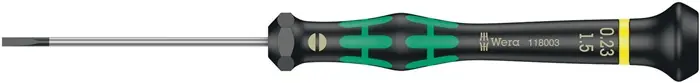 Kracherpreis Elektronik-Feinmechanik-Schraubendreher 2035 1,5mm Klingen-L.60mm WERA