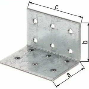 Direkt Vom Hersteller Lochplattenwinkel ETA-8/165 40x40xmm Anz.Löcher12 S.2,5mm ETA-8/165 GAH VE: 50 Stück
