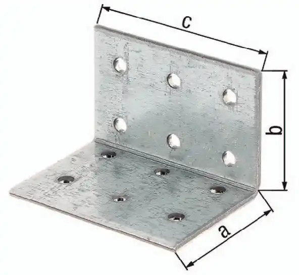Direkt Vom Hersteller Lochplattenwinkel ETA-8/165 40x40xmm Anz.Löcher12 S.2,5mm ETA-8/165 GAH VE: 50 Stück