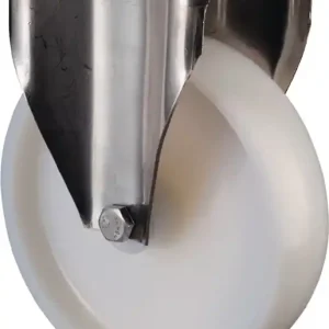Neue Ware Bockrolle D.125mm Trgf.130kg Ku.Platte L95xB80mm BS ROLLEN
