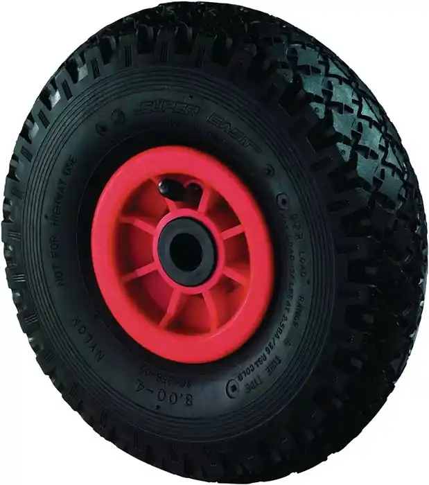 Luftrad D.400mm Trgf.160kg Ersatzrad Rillenprofil Rollenlager BS ROLLEN Highlight