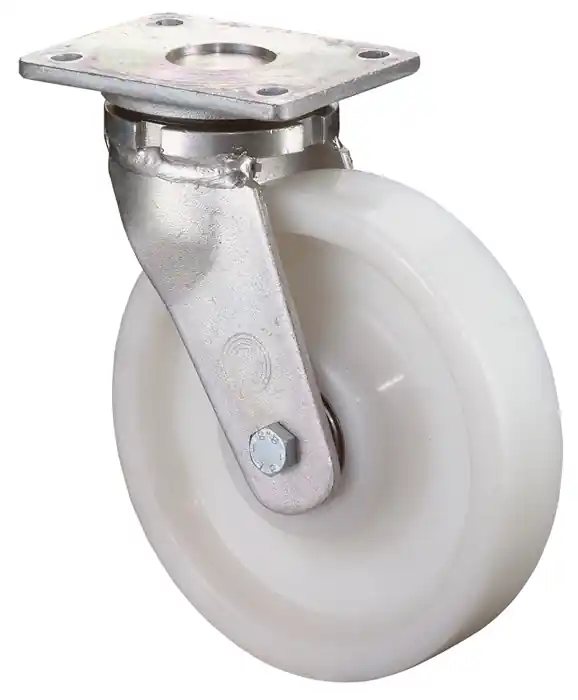 Echt Schwerlastlenkrolle D.125mm Trgf.550kg Ku.138mm 110mm BS ROLLEN