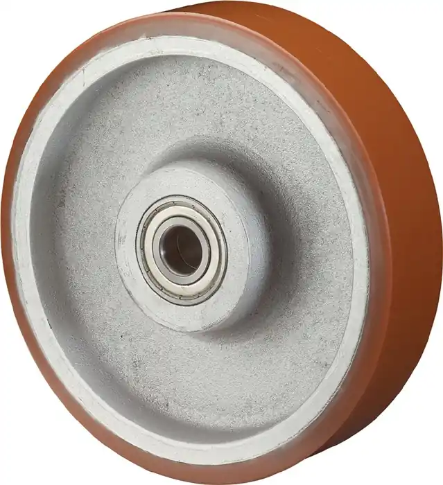 Ersatzrad D.125mm Trgf.550kg Polyurethan/Guss Achs-D.20mm Nabenl.60mm BS ROLLEN Top-Seller