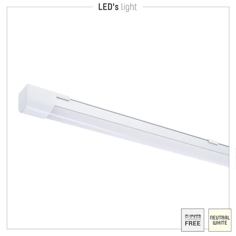 Expressversand Led Wannenleuchte Strip - 1x24W 150cm 2500lm 4000K IP20