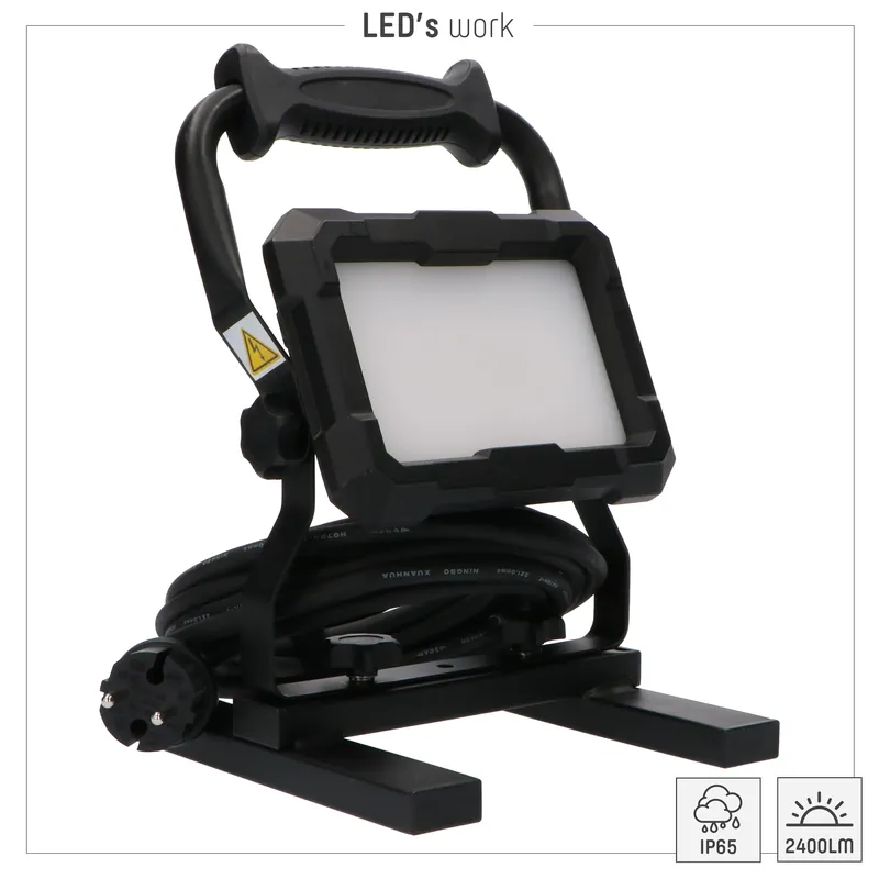 Heißes Angebot Arbeitsleuchte - 30W 2850lm 4000K IP65 - Baustellentauglich - Schutz-Klasse II