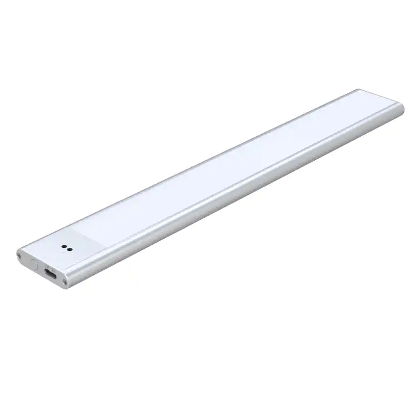 Sonderaktion LED Schrankleuchte - 600mm 250lm 3000-6000K CCT - Wellensensor - Silber