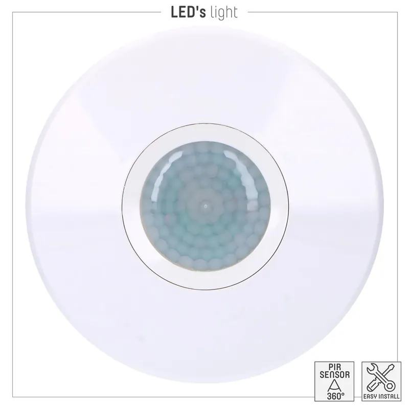 Deckensensor - PIR 360° IP20 - Weiß Top-Seller