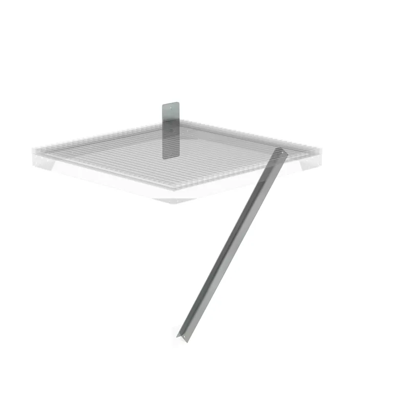 Knallerangebot MUNK Flanschplatte und Strebe für Ziegelmauerwerk, Tiefe 1000mm