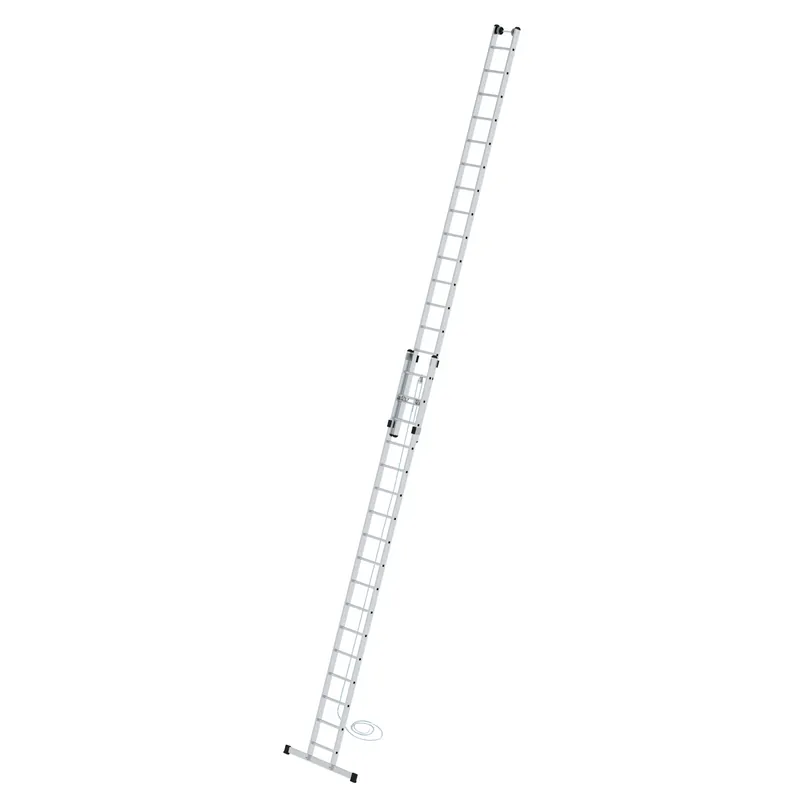 MUNK Sprossen-Seilzugleiter mit Standard-Traverse 2x17 Sprossen Highlight