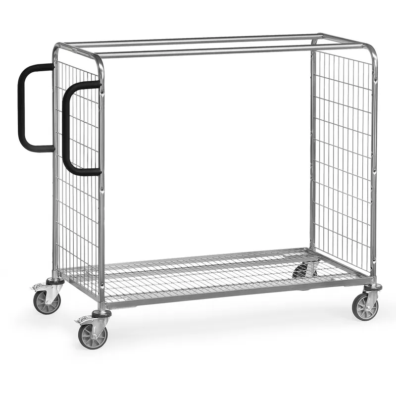 Nur Für Kurze Zeit fetra Kommissionierwagen mit Drahtgitter Individuell Konfigurierbar