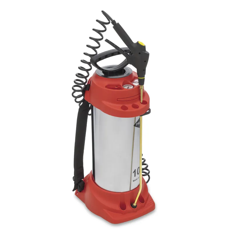 Geprüft MESTO Hochdrucksprühgerät Edelstahl INOX PLUS 10 l FPM