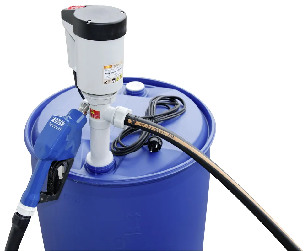 Preisknaller CEMO Fasspumpenset ECO-1 mit Automatik-Zapfpistole - max. 35 l /min