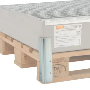 Bestseller CEMO Anschraubwinkel für Palette (2 Stück) - nur für GFK Paletten-Auffangwanne 150