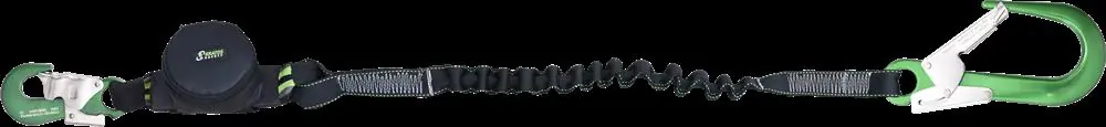 Finale Aktion Kratos Safety Elastische Gurtbandverbindungsmittel mit Falldämpfer Länge Max 2 m