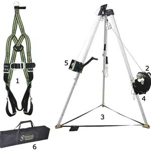 Kratos Safety 8011300 Kit für Enge Räume Finale Aktion