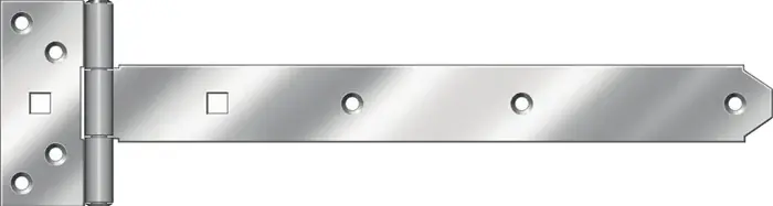 Kreuzgehänge L.400xB.39xStärke 3,5mm STA blau chroma.schwer 10 HOHAGE VE: 10 Stück Bestseller