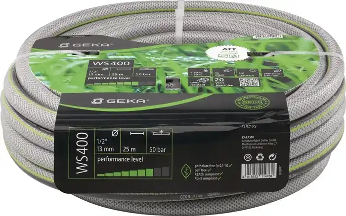 Wasserschlauch WS400 L.25m ID 13mm AD 17mm Rl.GEKA VE: 25 Meter Rabatt