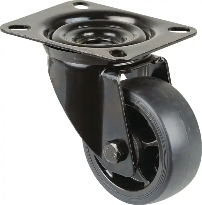 Sofort Bestellen Lenkrolle D.80mm Trgf.100kg Ku.Platte L104xB80mm BS ROLLEN