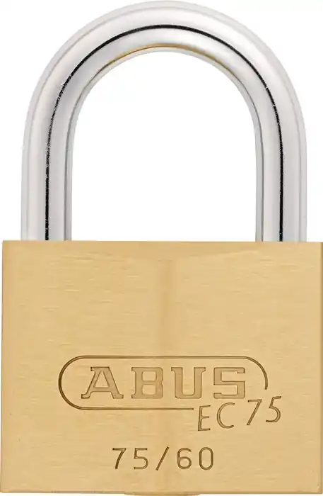 Angebot Zylindervorhangschloss 75/60 gl.-7561 Schlosskörper-B.60mm MS gl.ABUS