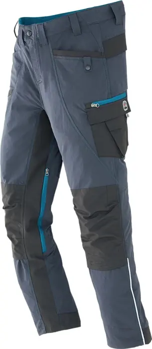 Arbeitshose Terrax Workwear Gr.56 anthrazit/petrol TERRAX Beliebt