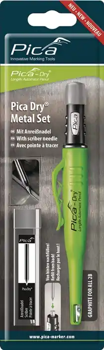 Geprüft Pica Dry Metal-Set sortiert f.Metallarbeiten (Anreißnadel) 120 PICA