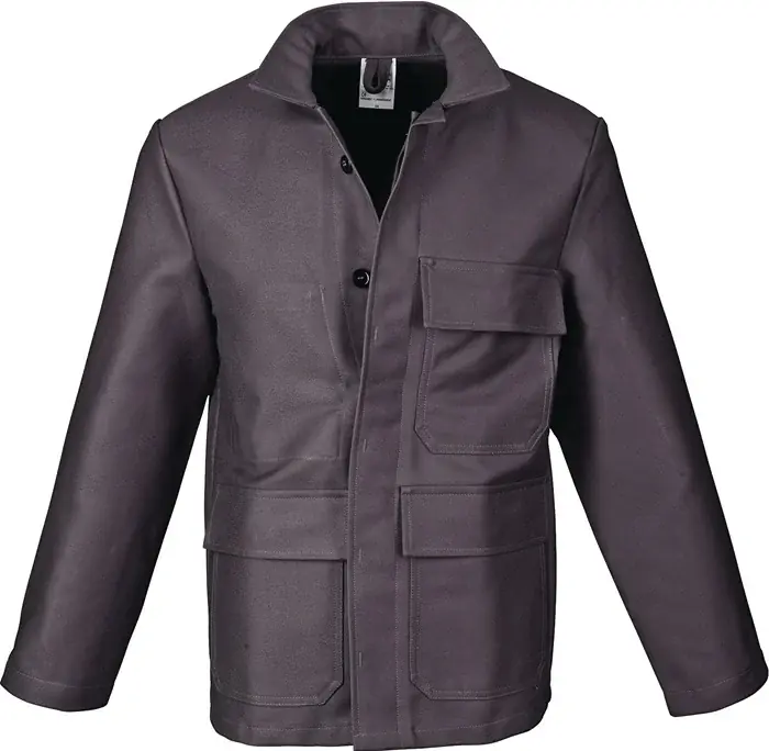 Finale Aktion Schweißerschutz-Jacke Gr.50 grau PROBAN