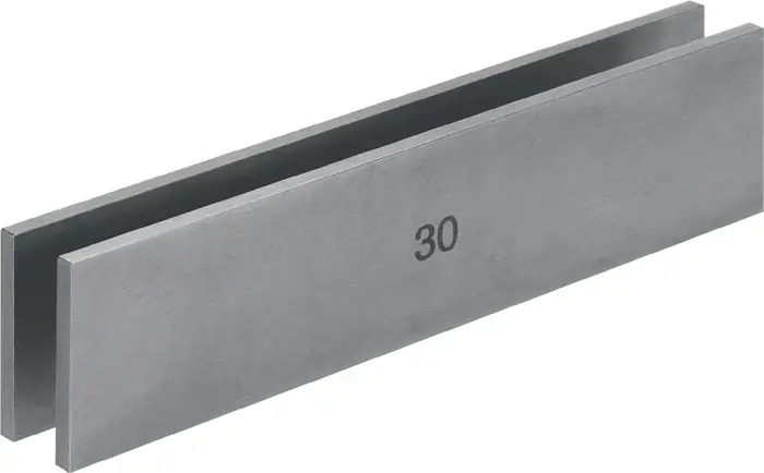 Ausverkauf Parallelunterlagenpaar Nr.6349PP H34xB3xL125mm Präzision AMF