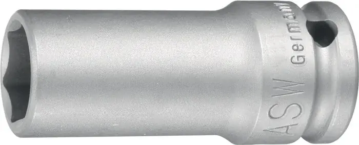 Sonderaktion Kraftschraubersteckschlüsseleinsatz 720 L 1/2 Zoll 6KT SW 27mm L.78mm ASW