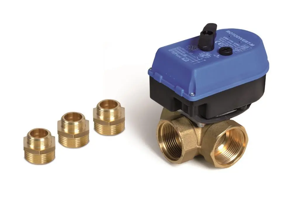REMKO 3-Wege Umschaltventil 6/4" 259055 Heißes Angebot