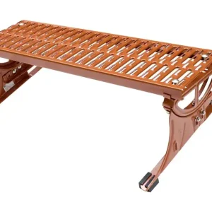 HYMER Trittflächenset, RAL 8004 ziegelrot beschichtet, 2 Universal-Laufrosthalter + 1 Laufrost 800x250 mm inkl. Befestigungsmaterial Preisknaller