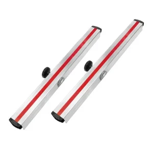 HYMER Fußverlängerungsset 740 mm für Sprossenstehleitern / Ersatzteil für Treppenstehleiter, 2 Verlängerungen inkl. Befestigungsmaterial Abverkauf