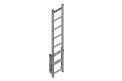 Meistverkauft HYMER Einstiegshilfe ausziehbar, Alu, Länge 2150 mm