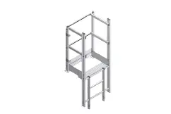 HYMER Ausstieg breit mit Handlauf, Alu, Stufentiefe Ausstiegstritt 150 mm Sonderaktion