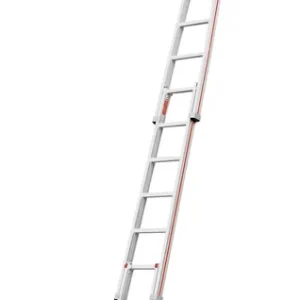 Sichere Zahlung HYMER Glasreinigerleiter, 3-teiliger Satz, 18 Sprossen, Länge 5,70 m