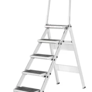 Top-Angebot HYMER Sicherheitstreppe mit Bügel, 5 Stufen, Standhöhe 1,15 m