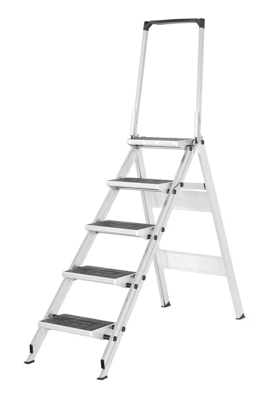 Top-Angebot HYMER Sicherheitstreppe mit Bügel, 5 Stufen, Standhöhe 1,15 m