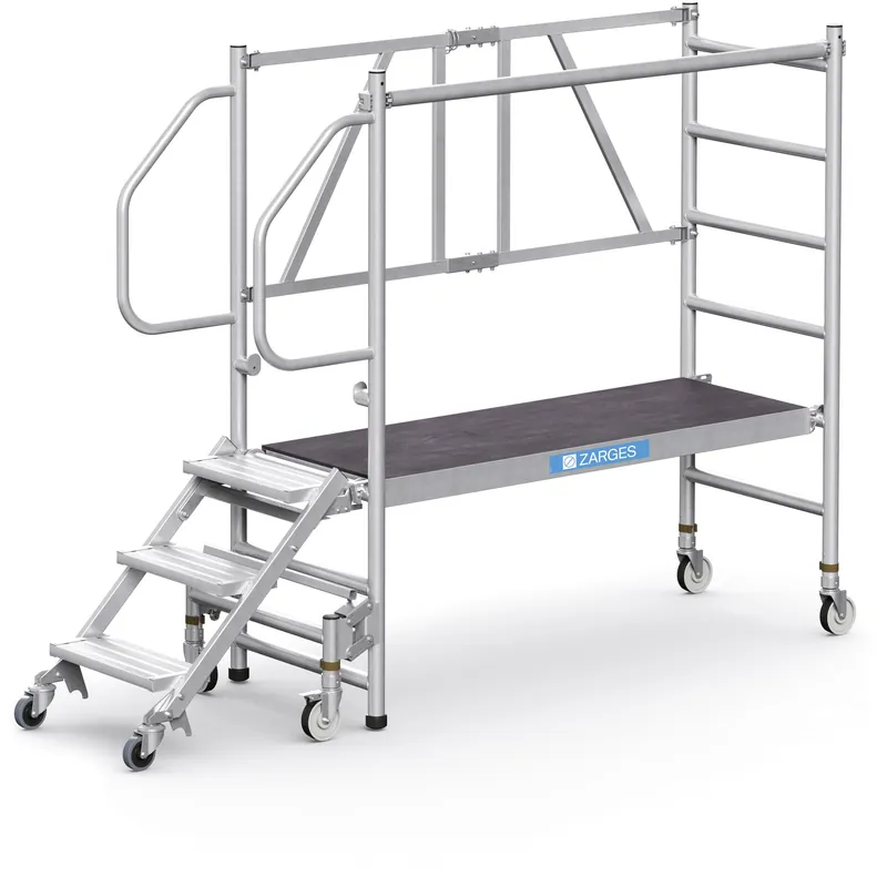 Neu Im Sortiment ZARGES Workmaster T - ZAP Montageplattform, klappbar