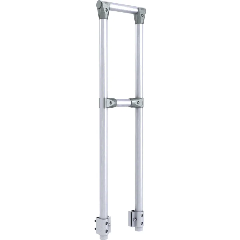 Neue Kollektion ZARGES Plattformgeländer zu Treppenpodest