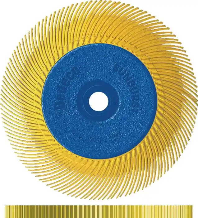 Super-Preis Radialbürste SUNBURST Ø152xB12,7x25,4mm 80 Alox/Korund TYROLIT