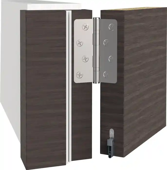 Preisreduziert Türdichtung Schall-Ex L-8/30 WS 1-s.L.833mm B.8mm Alu.silber silber HLT L/R
