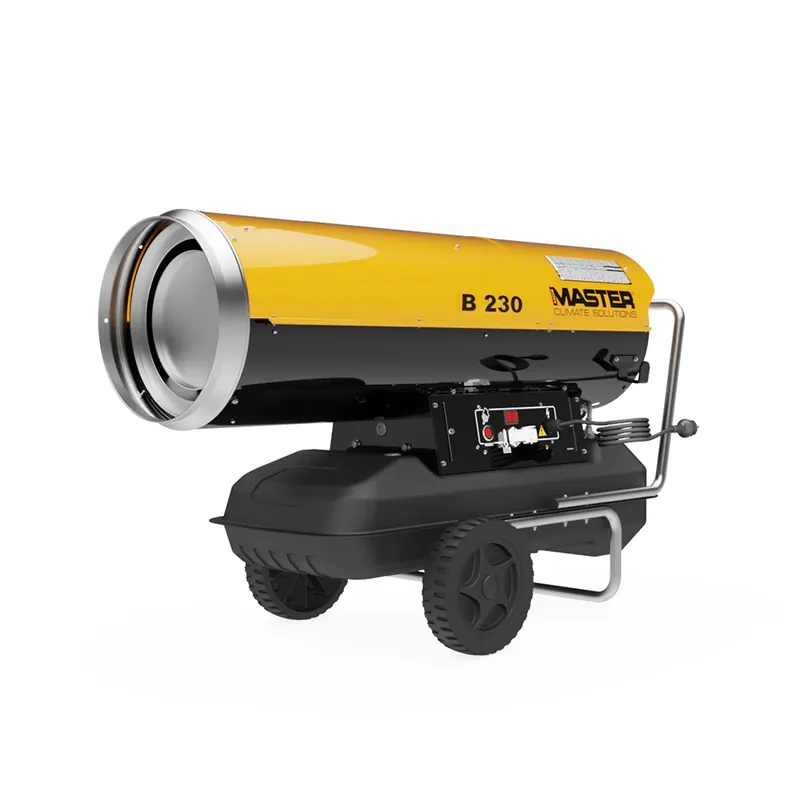 Markenprodukt Master Direktes Öl-Heizgerät B 230 - Heizleistung 65 kW - Hochdruck