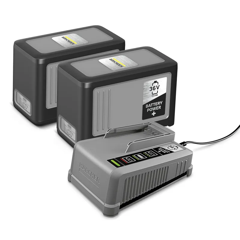 Kärcher 36V Akku-Starter-Kit Battery Power+ - 2x 7,5Ah Akku + Ladegerät Beliebt